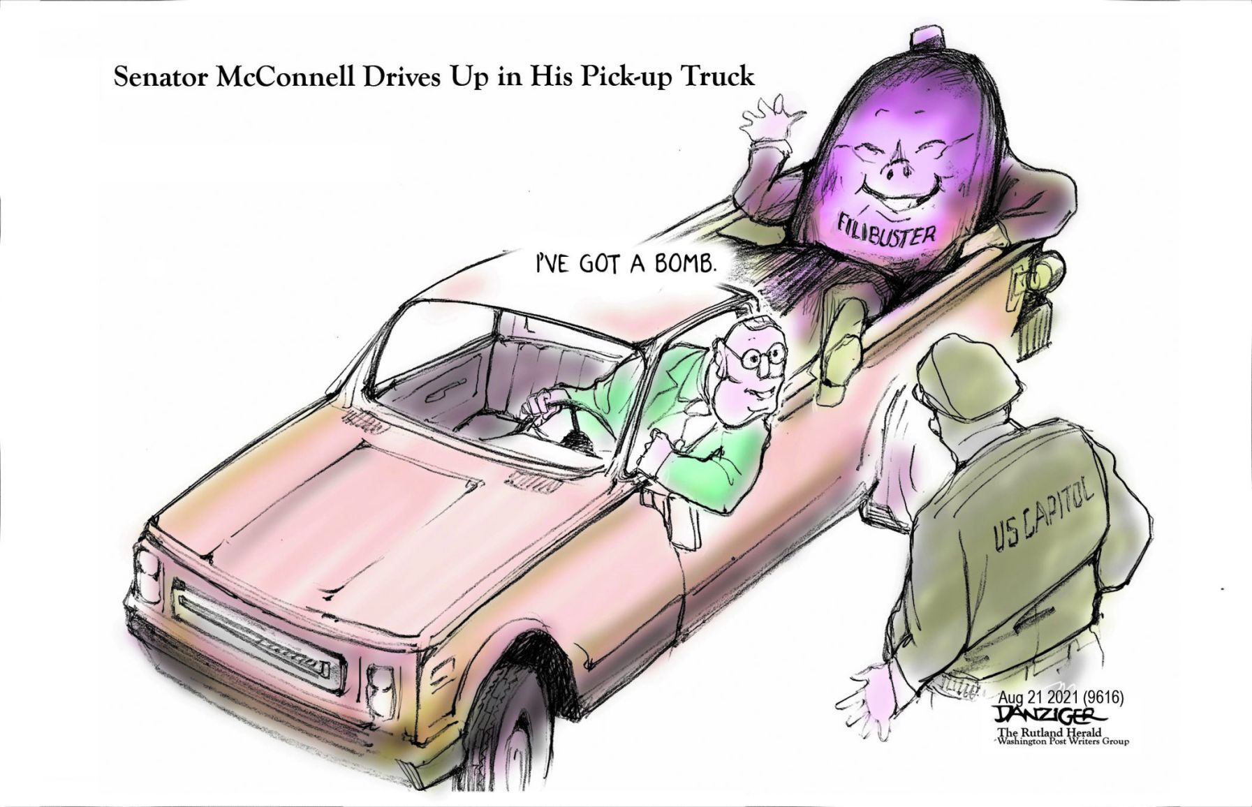 Jeff Danziger cartoon
